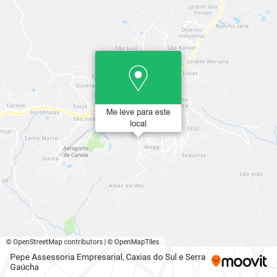 Pepe Assessoria Empresarial mapa