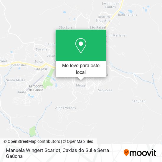 Manuela Wingert Scariot mapa