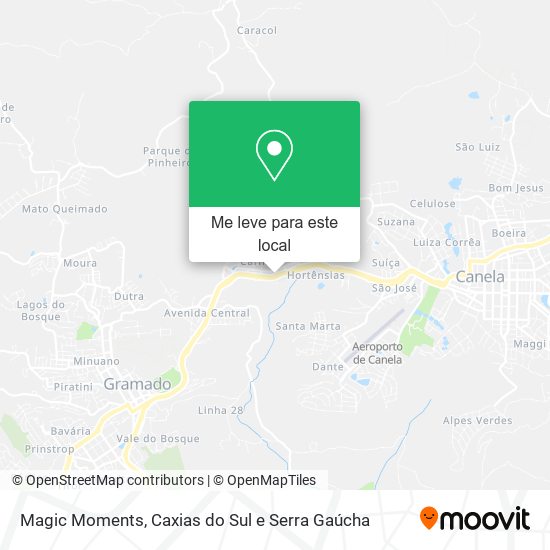 Magic Moments mapa