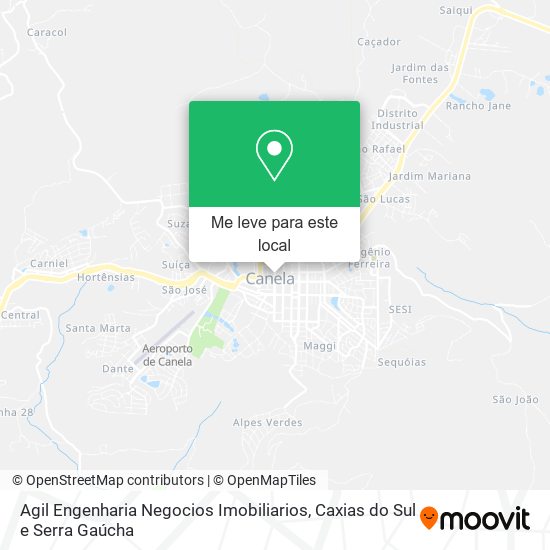 Agil Engenharia Negocios Imobiliarios mapa