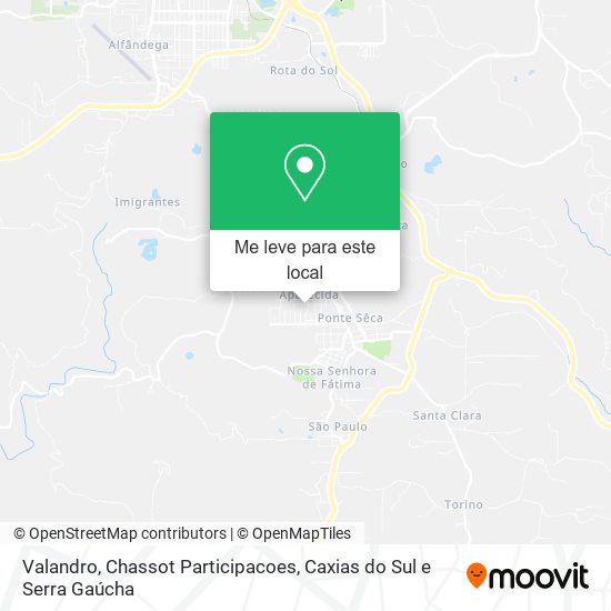 Valandro, Chassot Participacoes mapa
