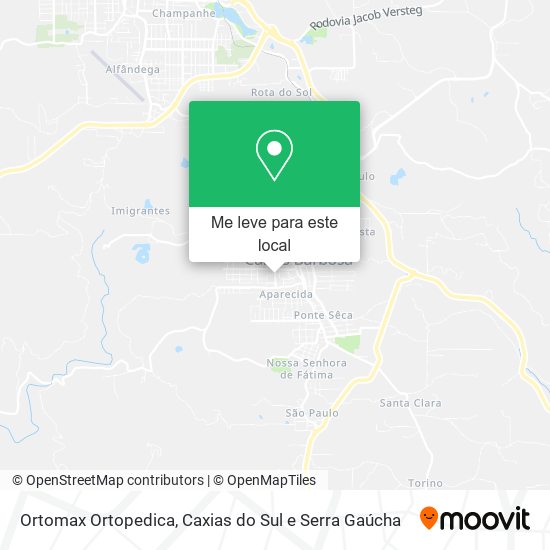 Ortomax Ortopedica mapa
