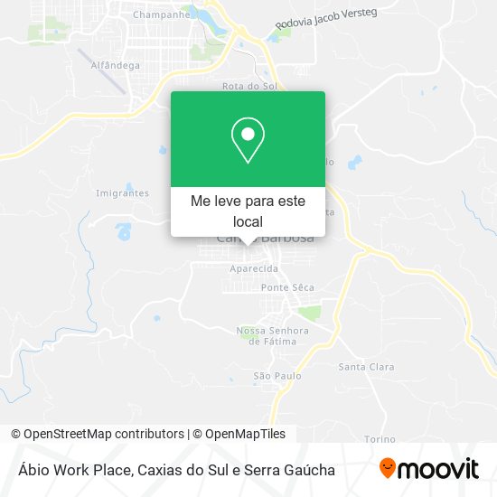 Ábio Work Place mapa
