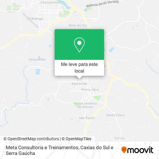 Meta Consultoria e Treinamentos mapa