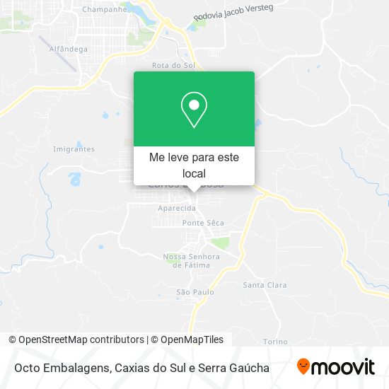 Octo Embalagens mapa