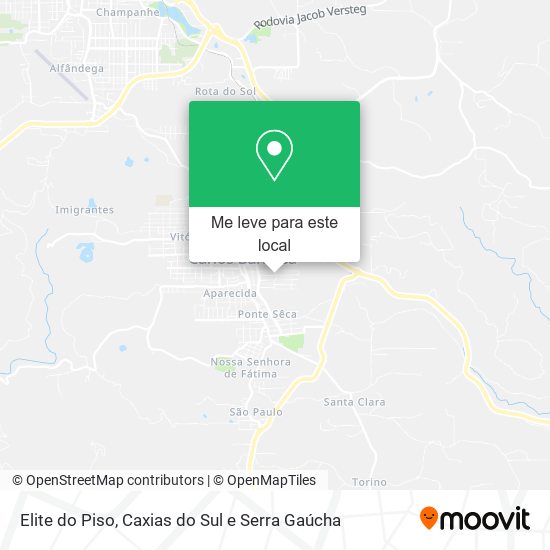 Elite do Piso mapa
