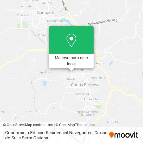 Condominio Edificio Residencial Navegantes mapa