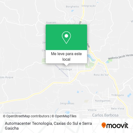 Automacenter Tecnologia mapa