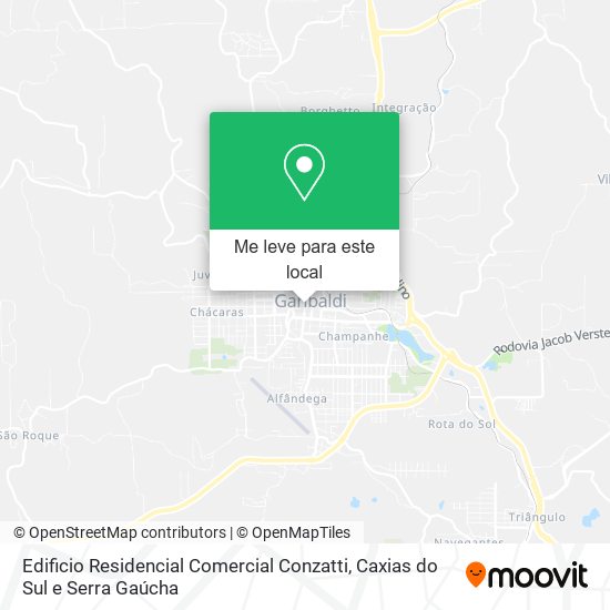 Edificio Residencial Comercial Conzatti mapa