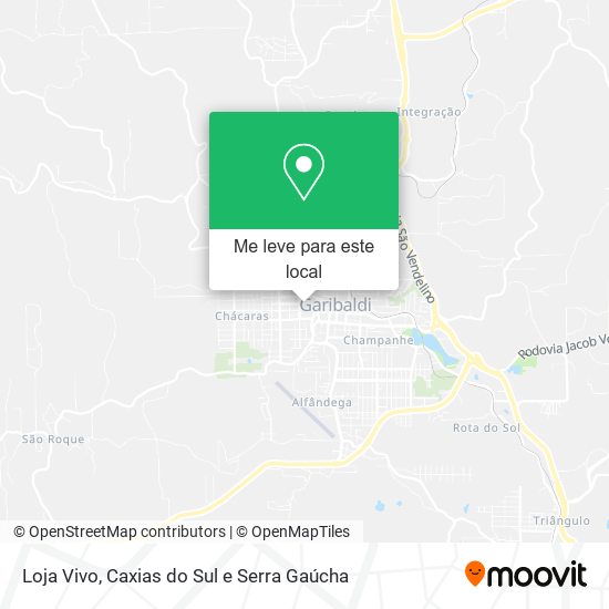 Loja Vivo mapa