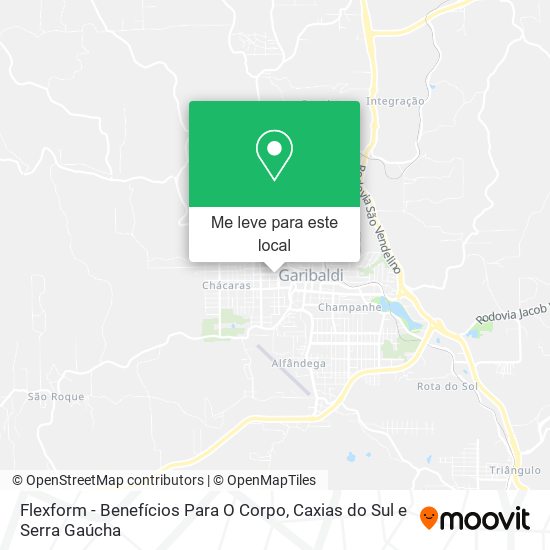 Flexform - Benefícios Para O Corpo mapa