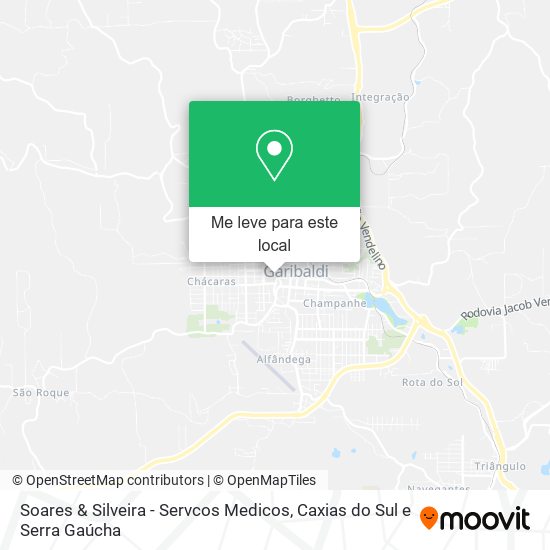 Soares & Silveira - Servcos Medicos mapa