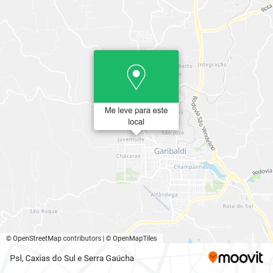 Psl mapa