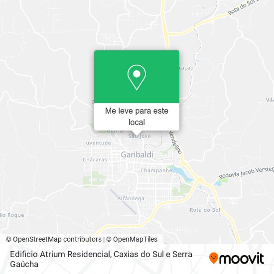 Edificio Atrium Residencial mapa