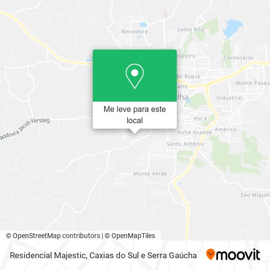 Residencial Majestic mapa