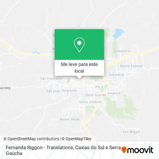Fernanda Riggon - Translations mapa