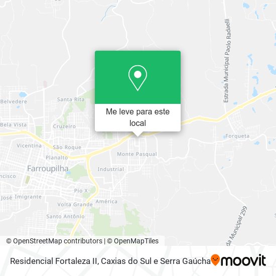 Residencial Fortaleza II mapa