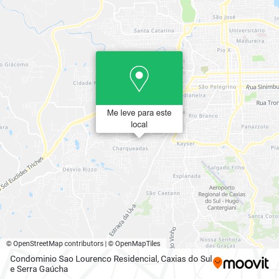 Condominio Sao Lourenco Residencial mapa