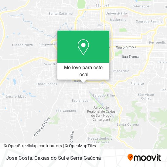 Jose Costa mapa