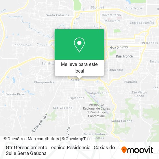 Gtr Gerenciamento Tecnico Residencial mapa