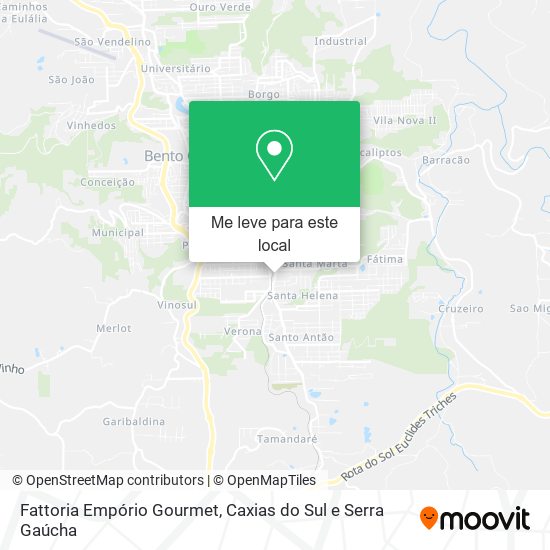 Fattoria Empório Gourmet mapa