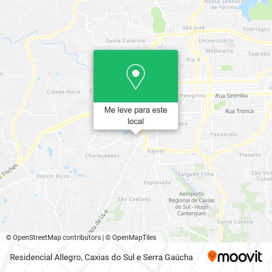 Residencial Allegro mapa