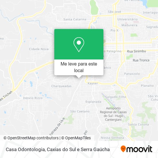 Casa Odontologia mapa