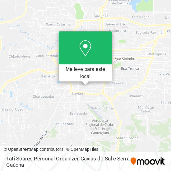 Tati Soares Personal Organizer mapa