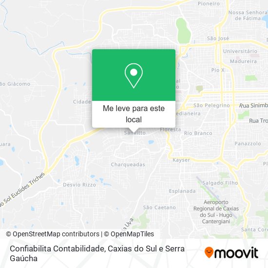 Confiabilita Contabilidade mapa