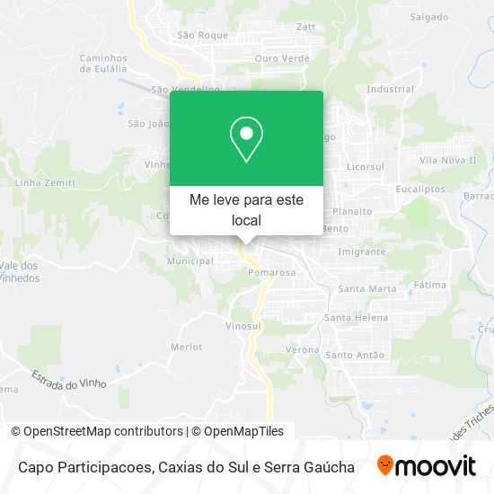 Capo Participacoes mapa