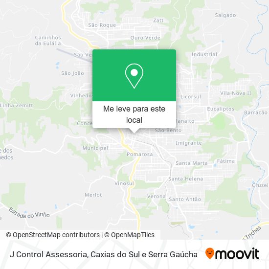 J Control Assessoria mapa