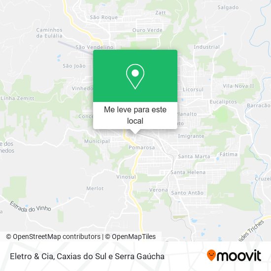 Eletro & Cia mapa