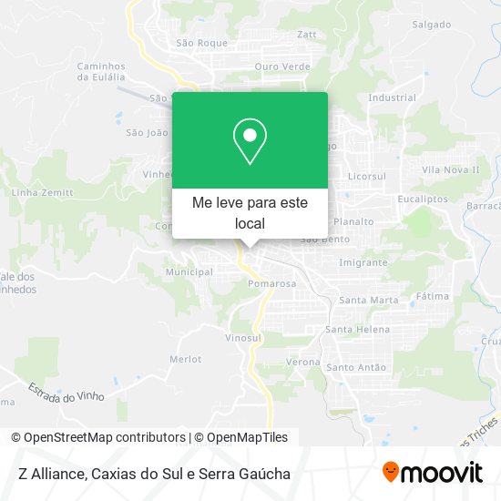 Z Alliance mapa