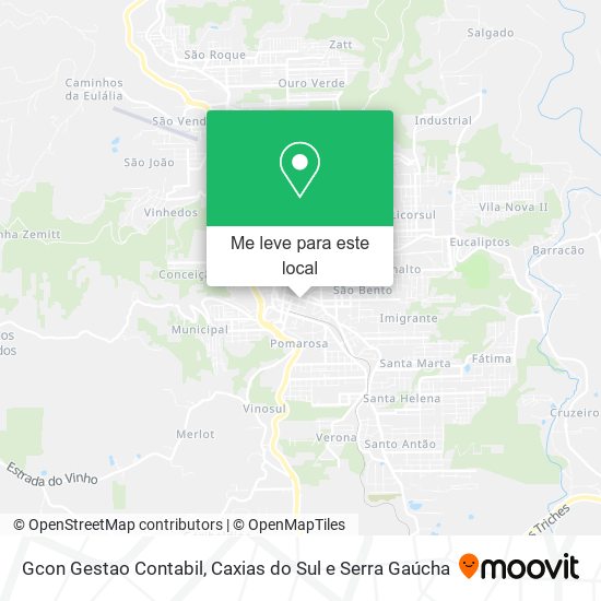 Gcon Gestao Contabil mapa