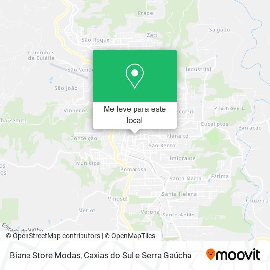 Biane Store Modas mapa
