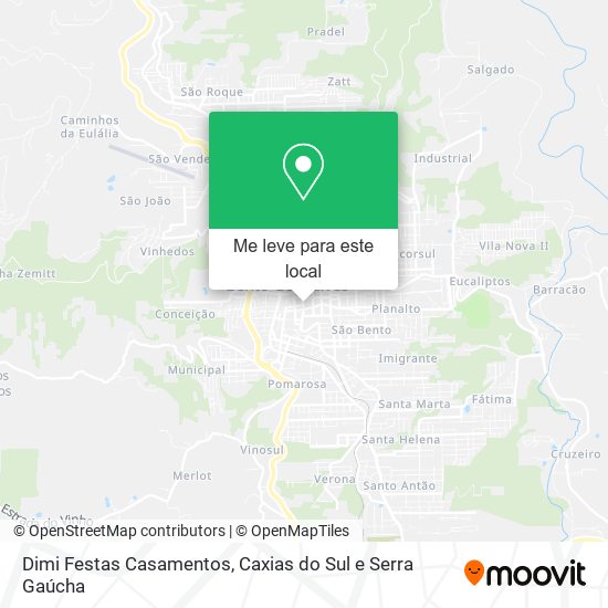 Dimi Festas Casamentos mapa