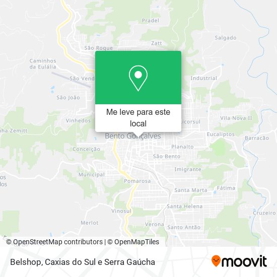 Belshop mapa