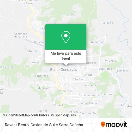 Revest Bento mapa