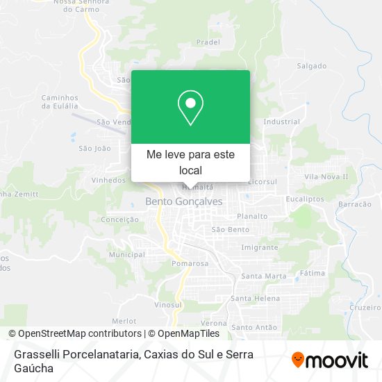 Grasselli Porcelanataria mapa