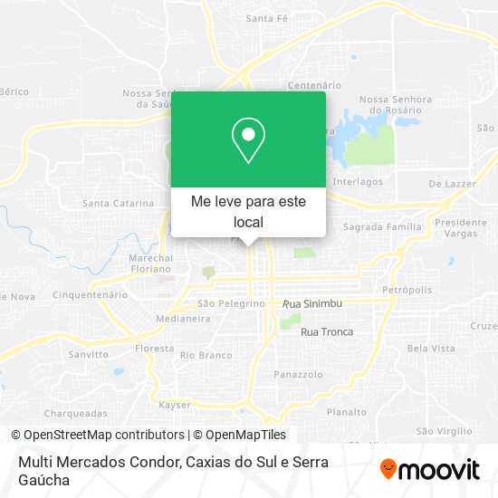 Multi Mercados Condor mapa