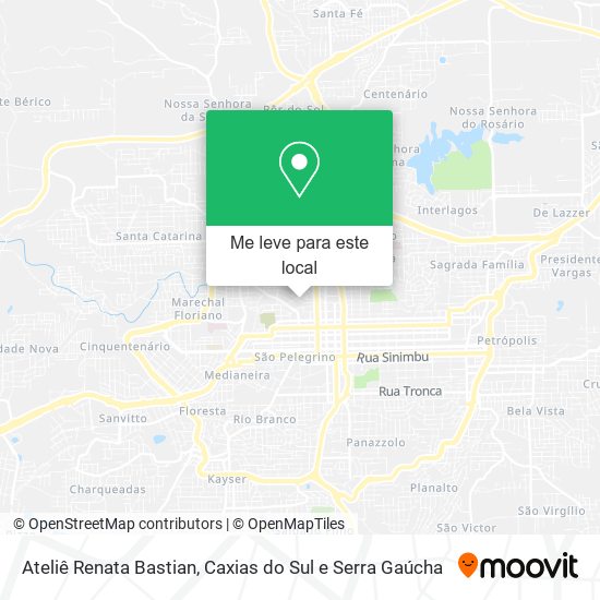 Ateliê Renata Bastian mapa