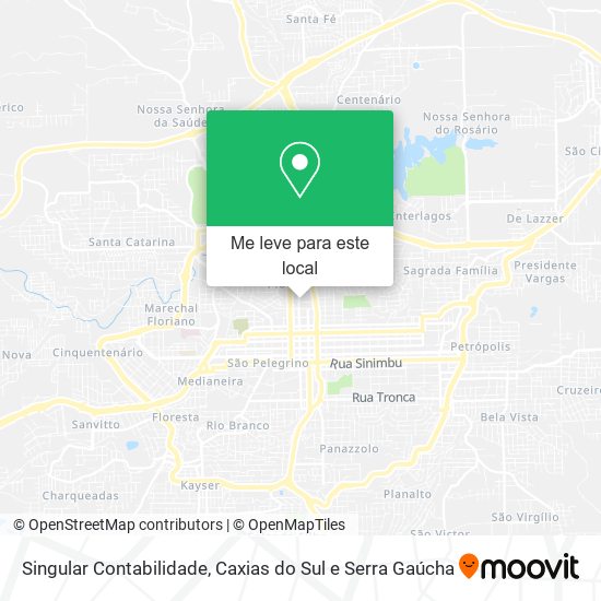 Singular Contabilidade mapa