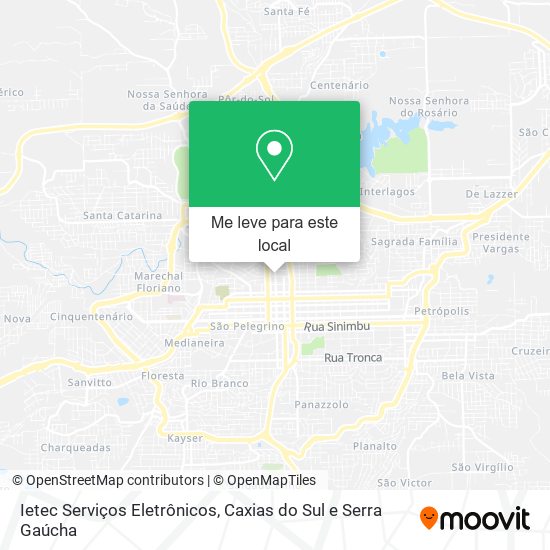 Ietec Serviços Eletrônicos mapa