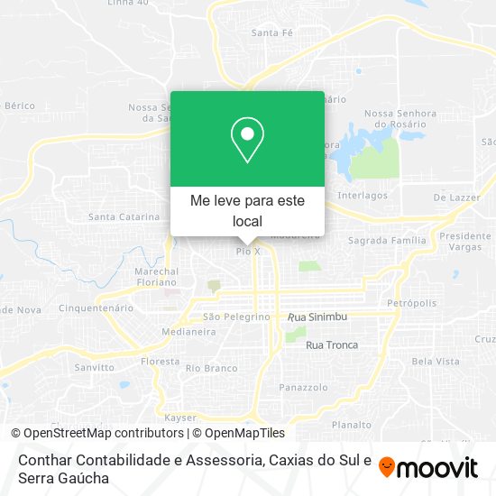 Conthar Contabilidade e Assessoria mapa