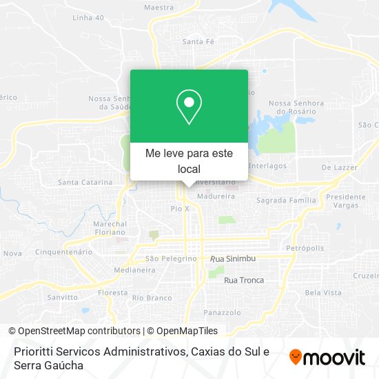 Prioritti Servicos Administrativos mapa