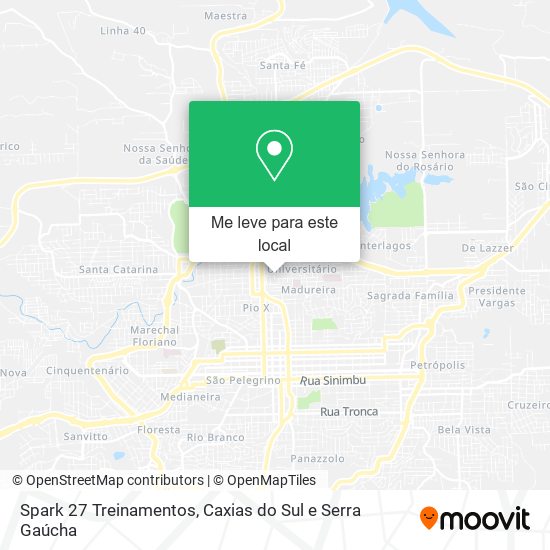 Spark 27 Treinamentos mapa