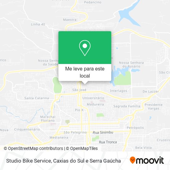 Studio Bike Service mapa