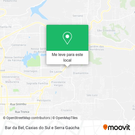 Bar da Bel mapa