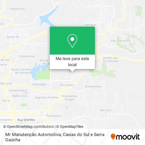 Mr Manutenção Automotiva mapa