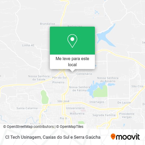 Cl Tech Usinagem mapa